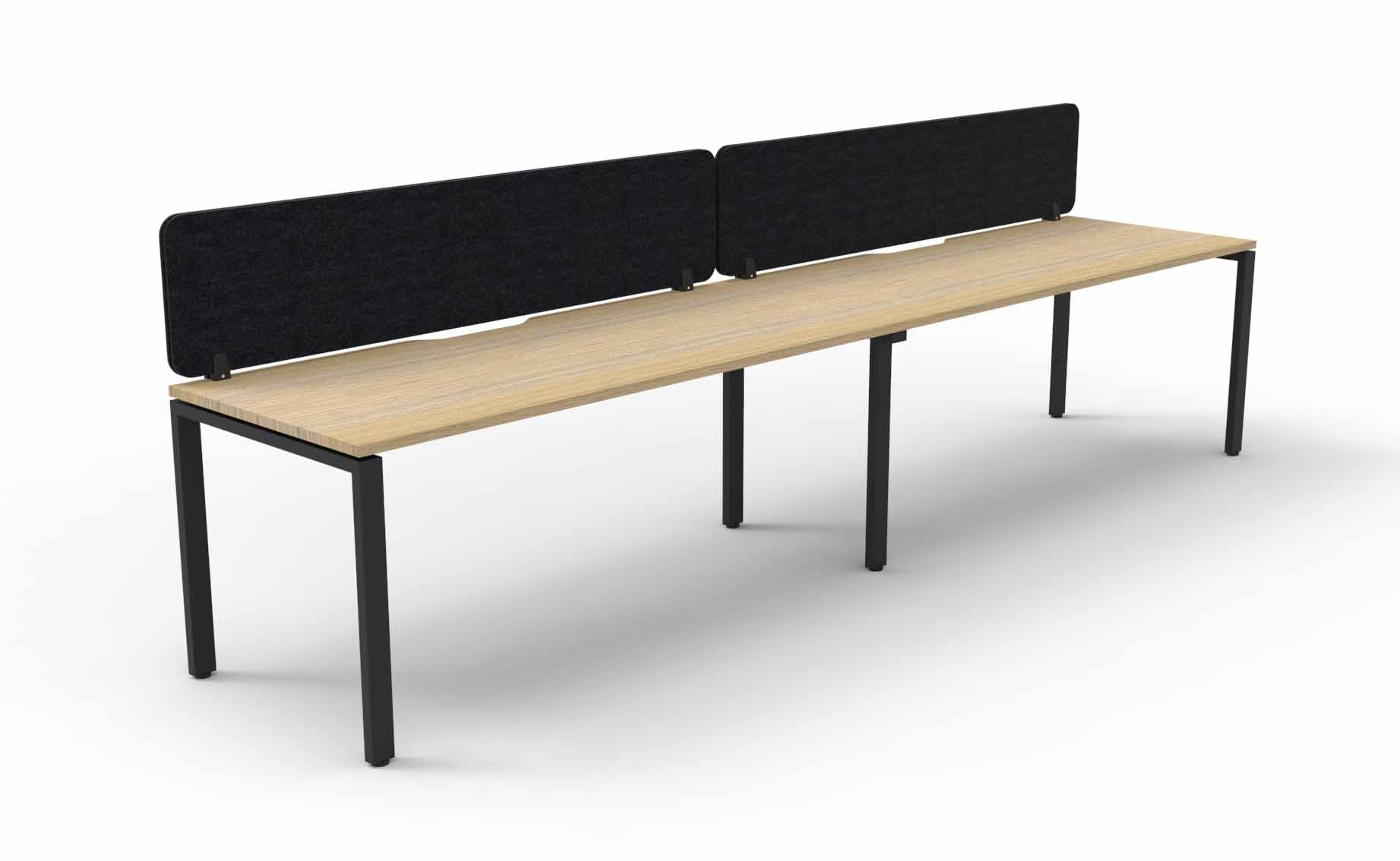 Profile 2 Person Workstation - with Eco Screen